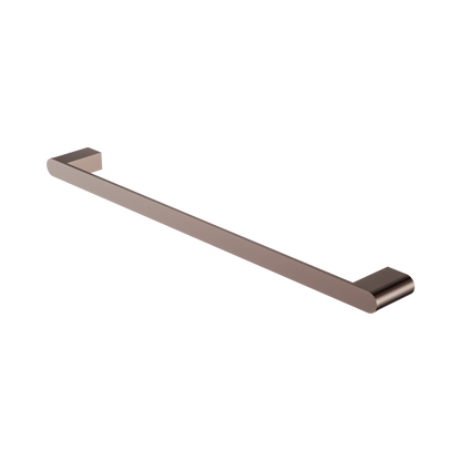 Bianca Single Towel Rail 600mm Brushed Bronze