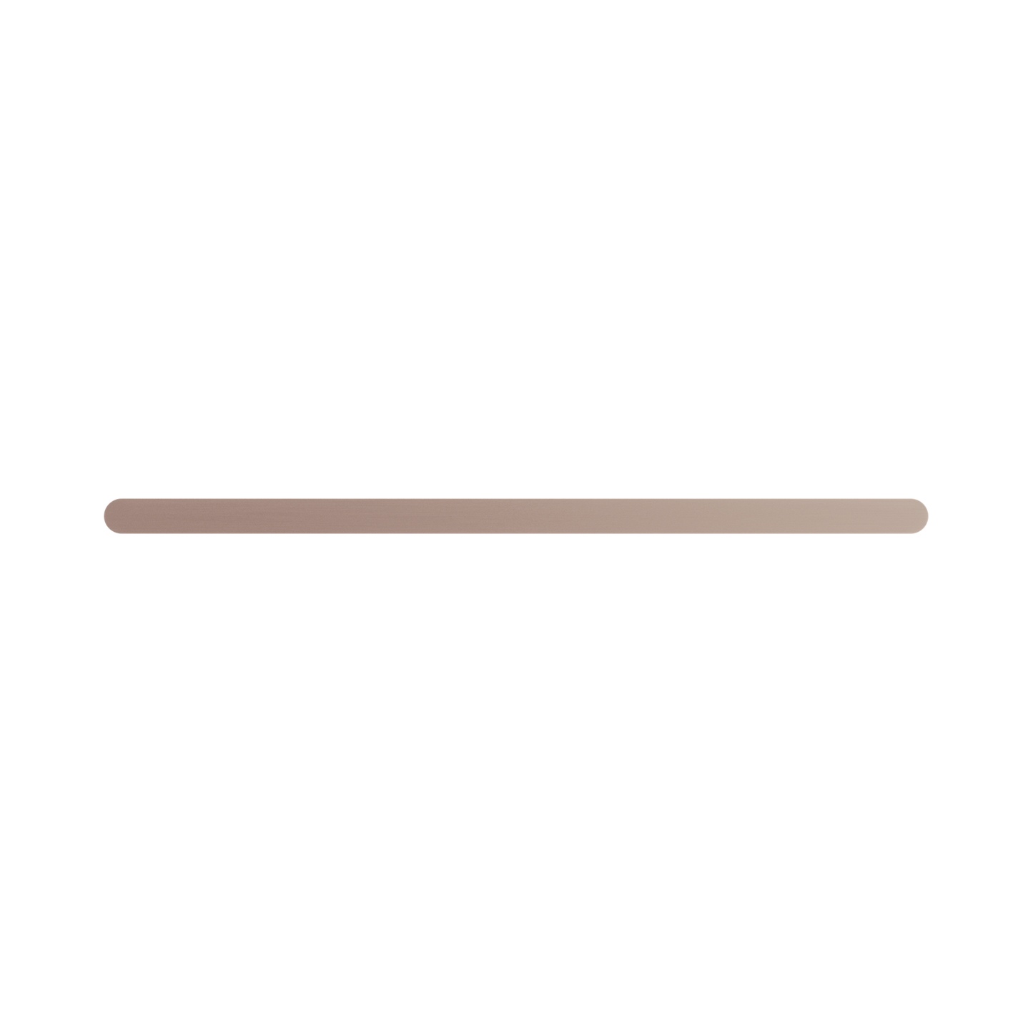 Bianca Double Towel Rail 600mm Brushed Bronze