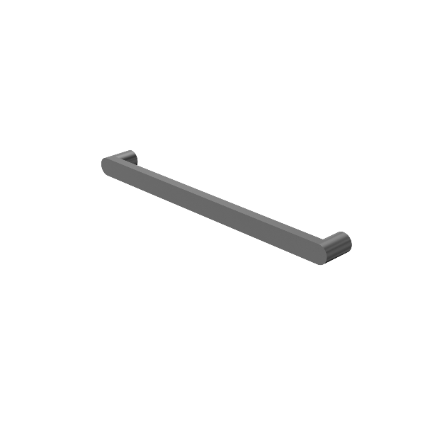 Nero NR9025hGM Bianca 240V Single Heated Towel Rail Gun Metal