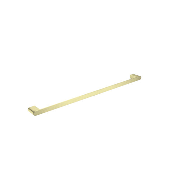 Nero Bianca Single Towel Rail 800mm Brushed  / NR9030BG