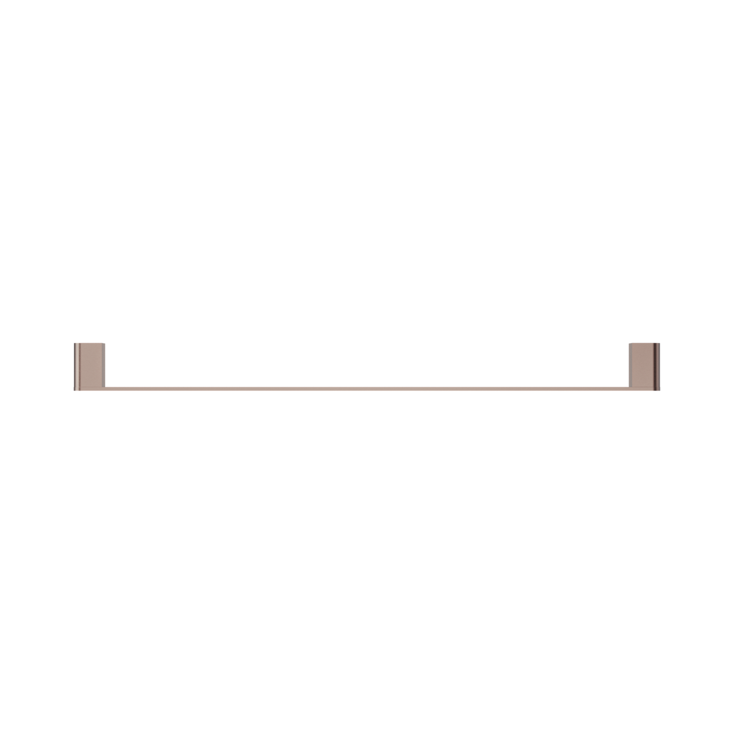 Bianca Single Towel Rail 800mm Brushed Bronze