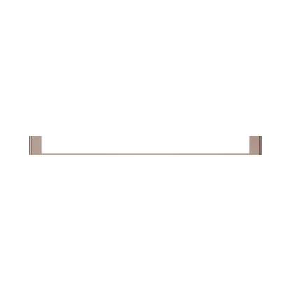 Bianca Single Towel Rail 800mm Brushed Bronze