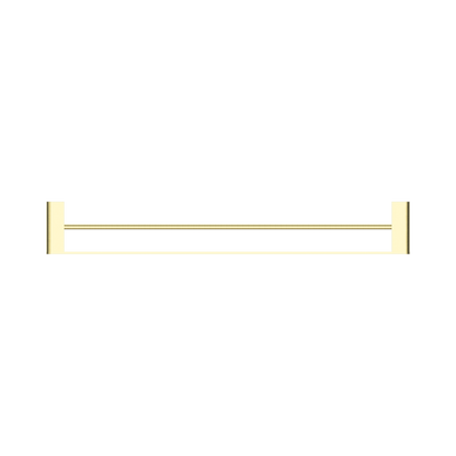 Bianca Double Towel Rail 800mm Brushed Gold
