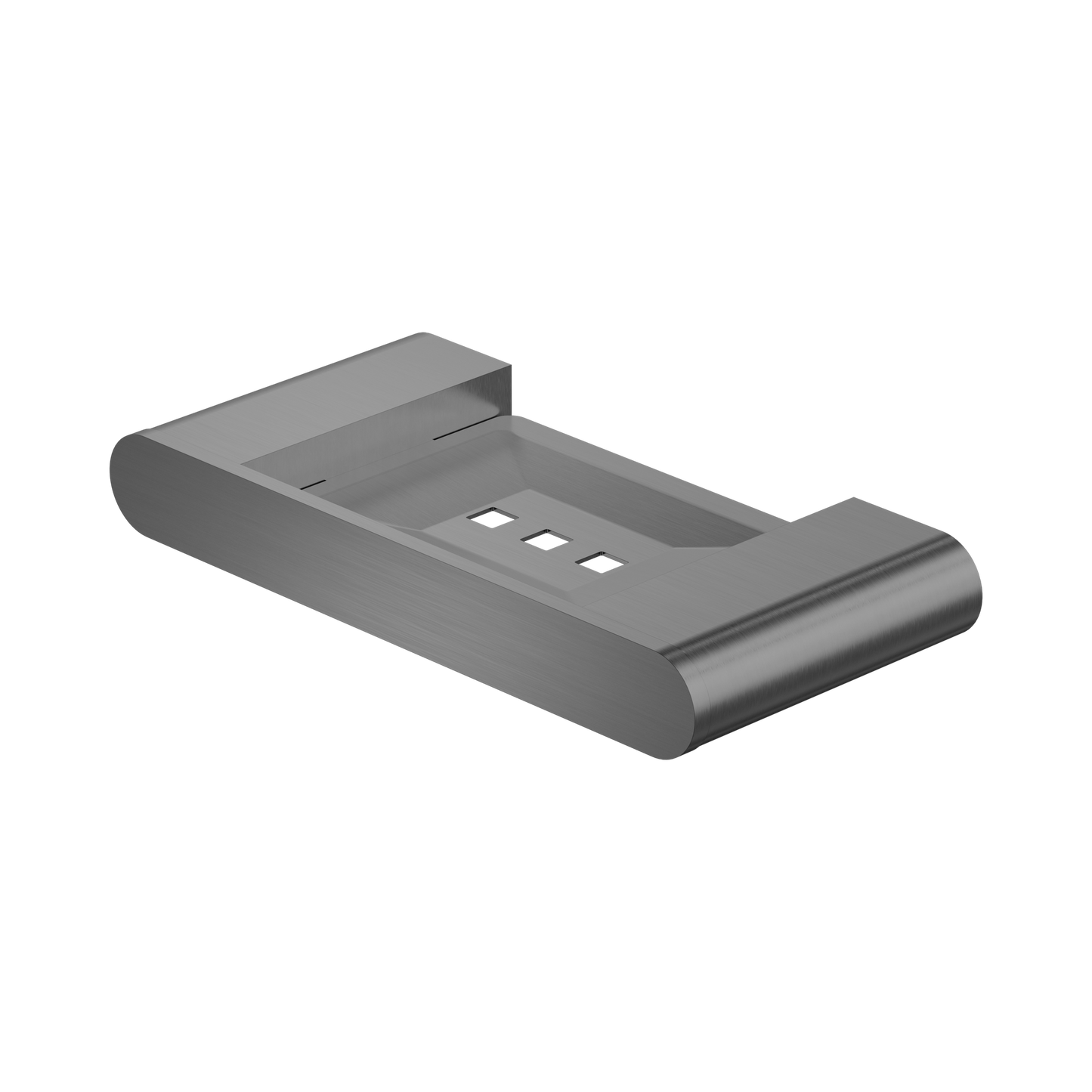 Bianca Soap Dish Holder Gun Metal