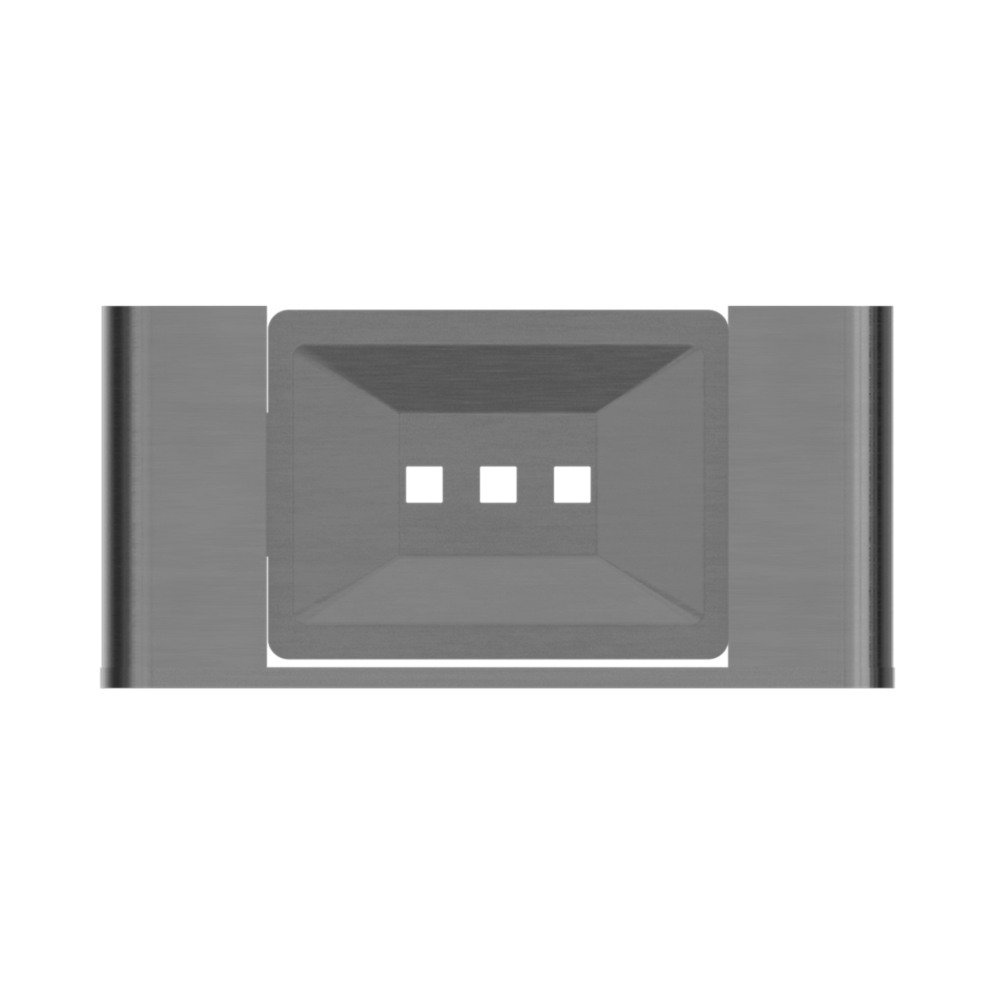 Bianca Soap Dish Holder Gun Metal