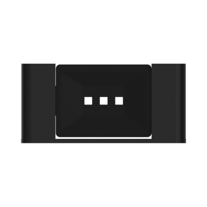 Bianca Soap Dish Holder Matte Black