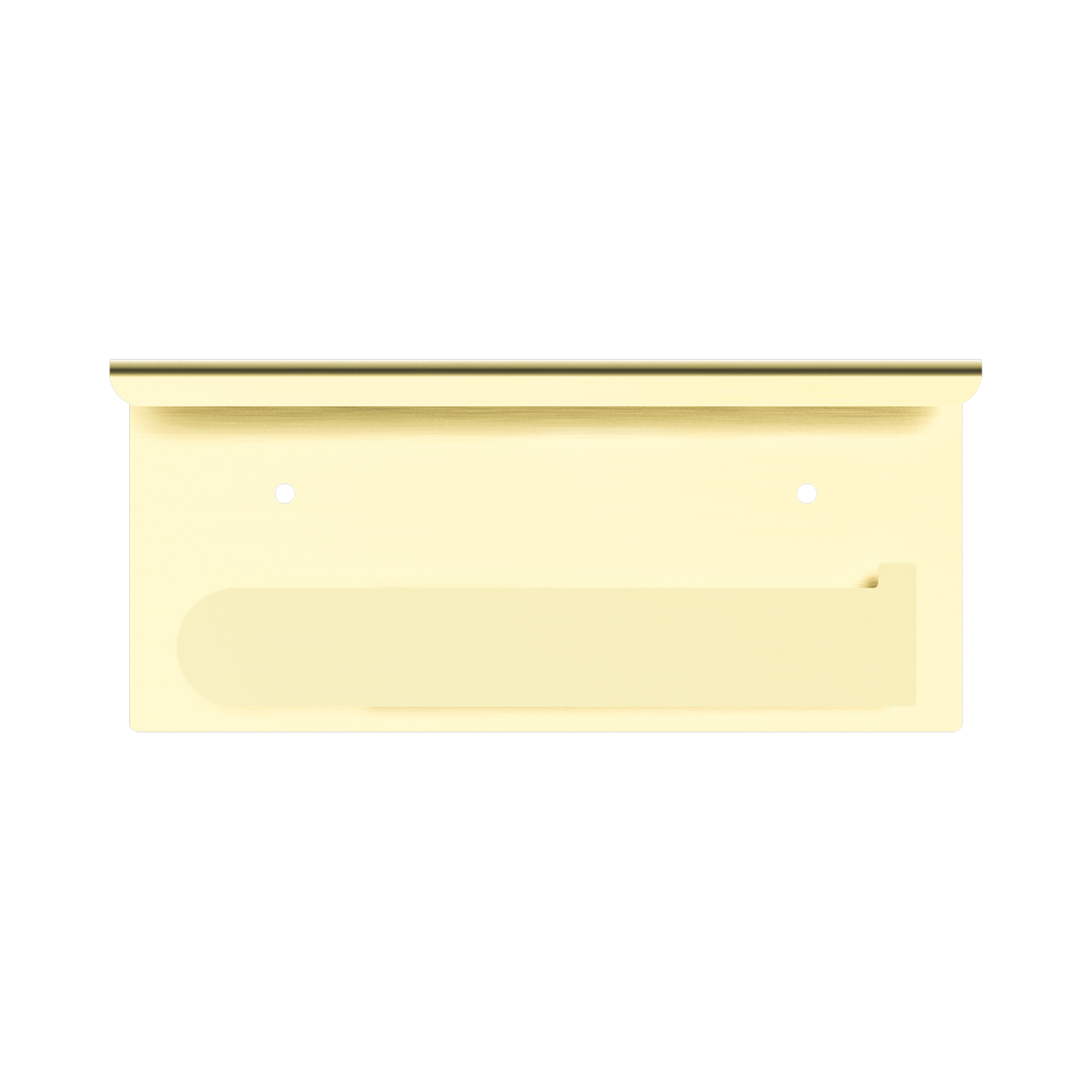 Bianca Toilet Roll Holder With Phone Holder Brushed Gold