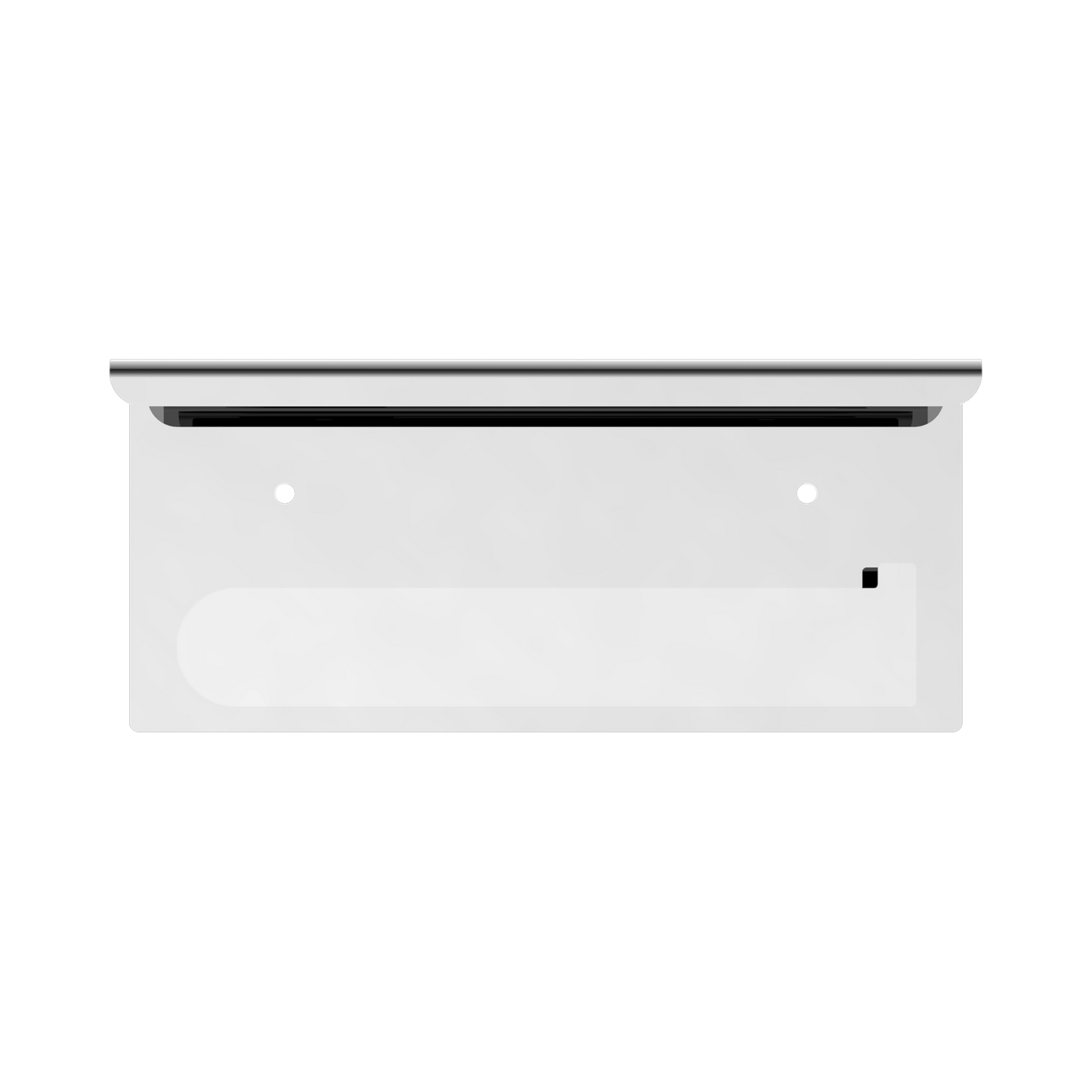 Bianca Toilet Roll Holder With Phone Holder Chrome