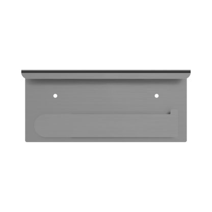 Bianca Toilet Roll Holder With Phone Holder Gun Metal