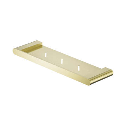 Bianca Metal Shower Shelf Brushed Gold