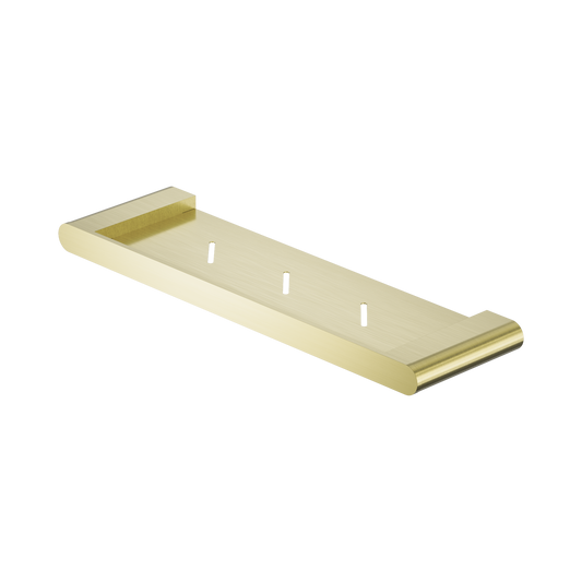 Bianca Metal Shower Shelf Brushed Gold
