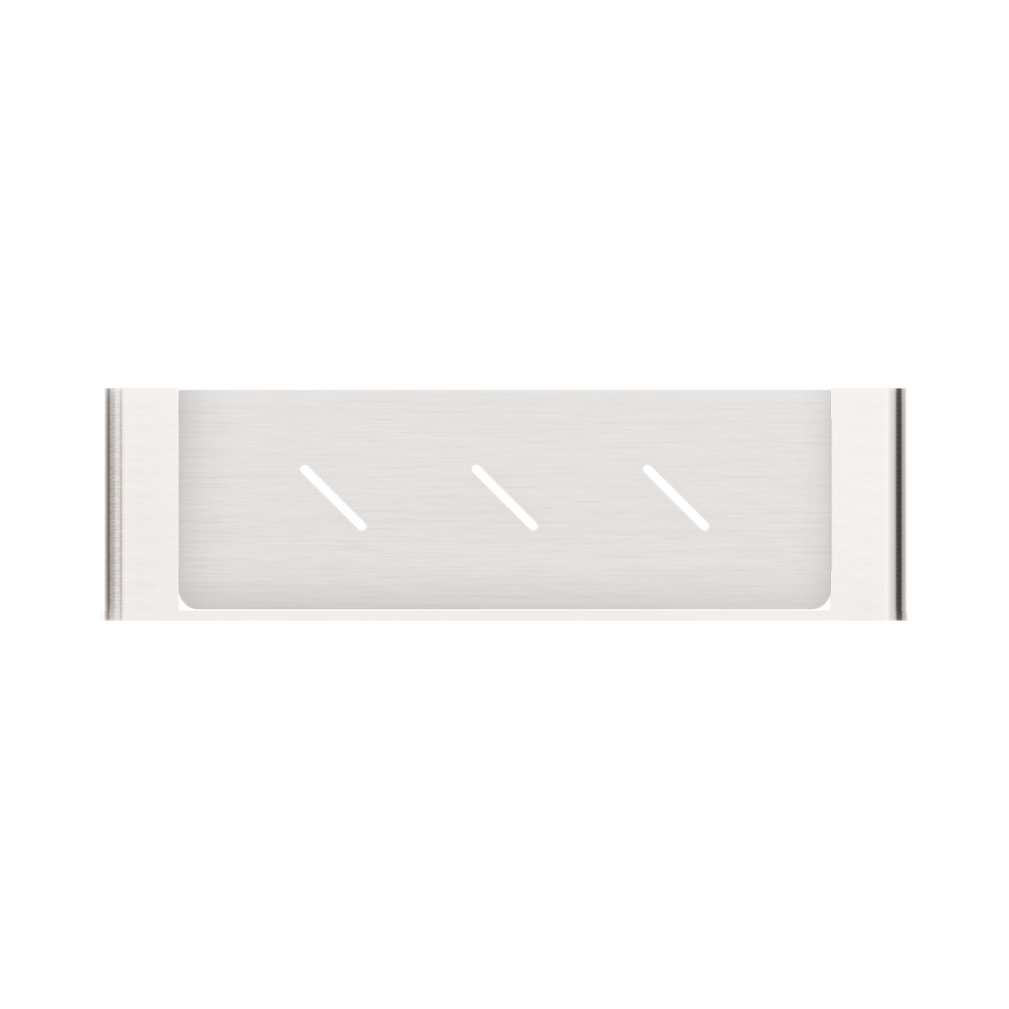 Bianca Metal Shower Shelf Brushed Nickel