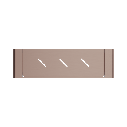 Bianca Metal Shower Shelf Brushed Bronze