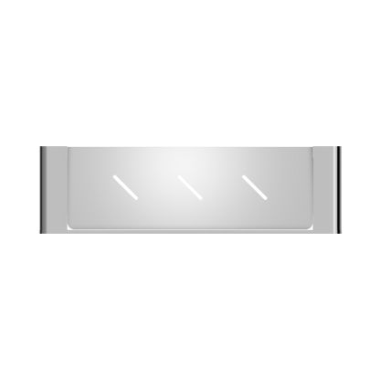 Bianca Metal Shower Shelf Chrome