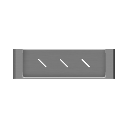 Bianca Metal Shower Shelf Gun Metal