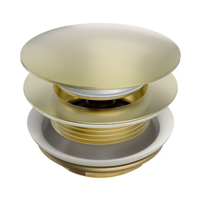 Short Pop Up Bath Waste 40mm