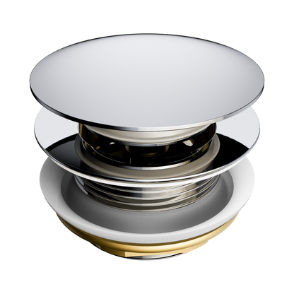 Short Pop Up Bath Waste 40mm