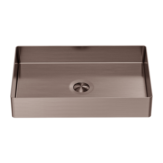 Nero Opal  Steel Basin Rectangular  NRB3555BZ