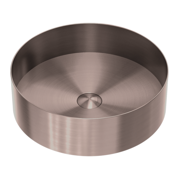 Nero Opal  Steel Basin Round  NRB401rBZ
