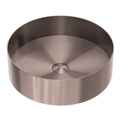 Nero Opal  Steel Basin Round  NRB401rBZ