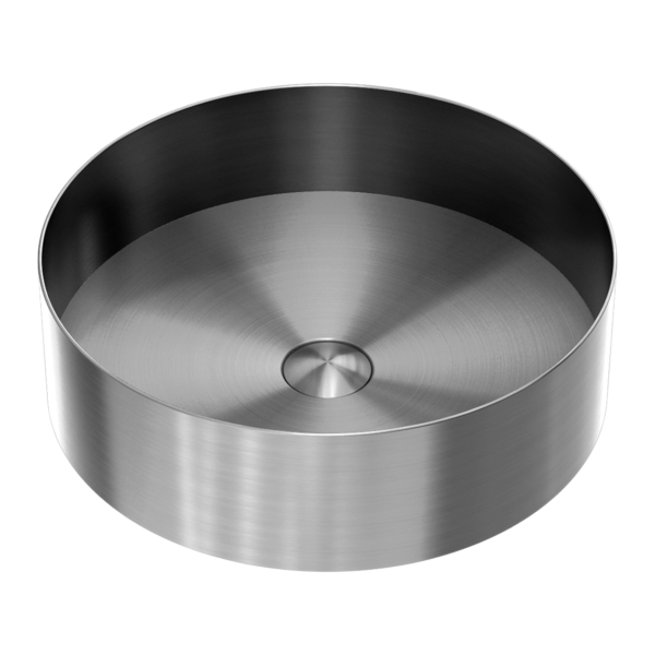 Nero Opal  Steel Basin Round Graphite NRB401rGR