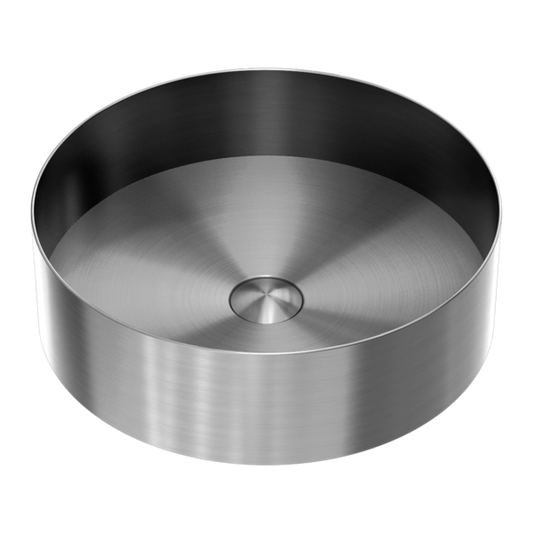 Nero Opal  Steel Basin Round Graphite NRB401rGR