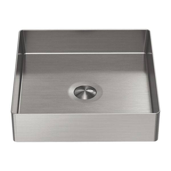Nero Opal  Steel Basin Square  NRB401sBN