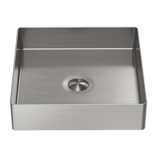 Nero Opal  Steel Basin Square  NRB401sBN