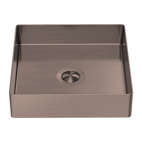 Nero Opal  Steel Basin Square  NRB401sBZ