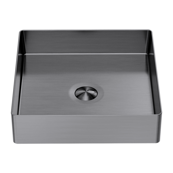 Nero Opal  Steel Basin Square Graphite NRB401sGR