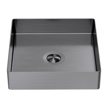 Nero Opal  Steel Basin Square Graphite NRB401sGR