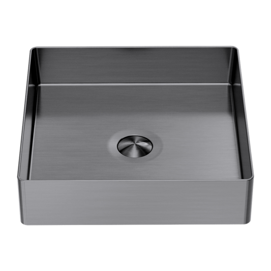 Nero Opal  Steel Basin Square Graphite NRB401sGR