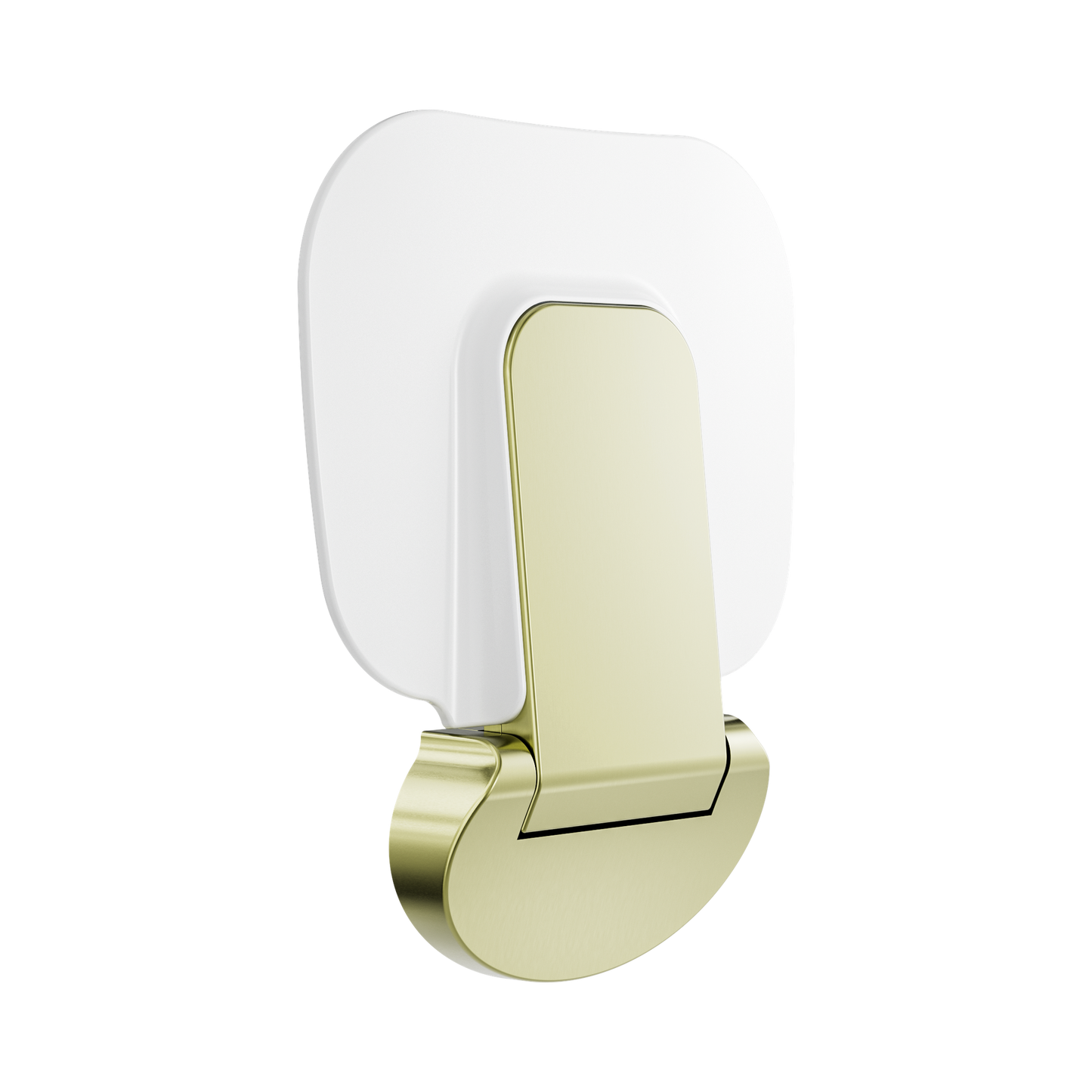 Mecca Care Shower Seat 400X330mm Brushed Gold
