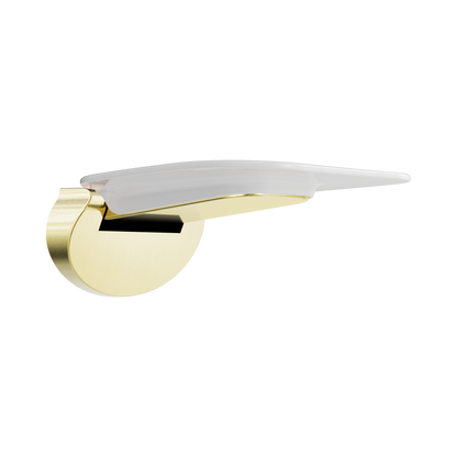 Mecca Care Shower Seat 400X330mm Brushed Gold