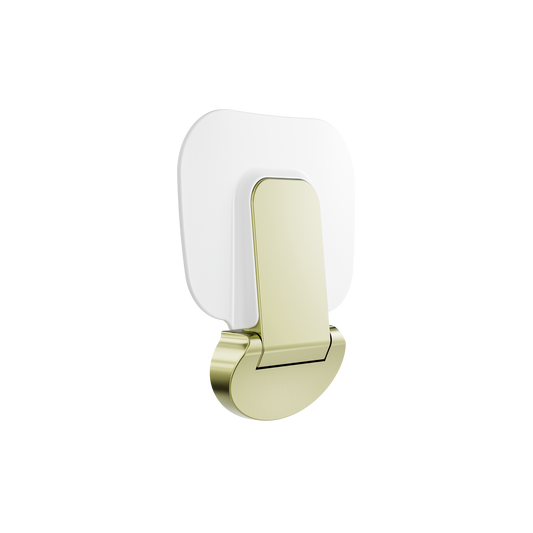 Nero Mecca Care Shower Seat 400X330mm Brushed