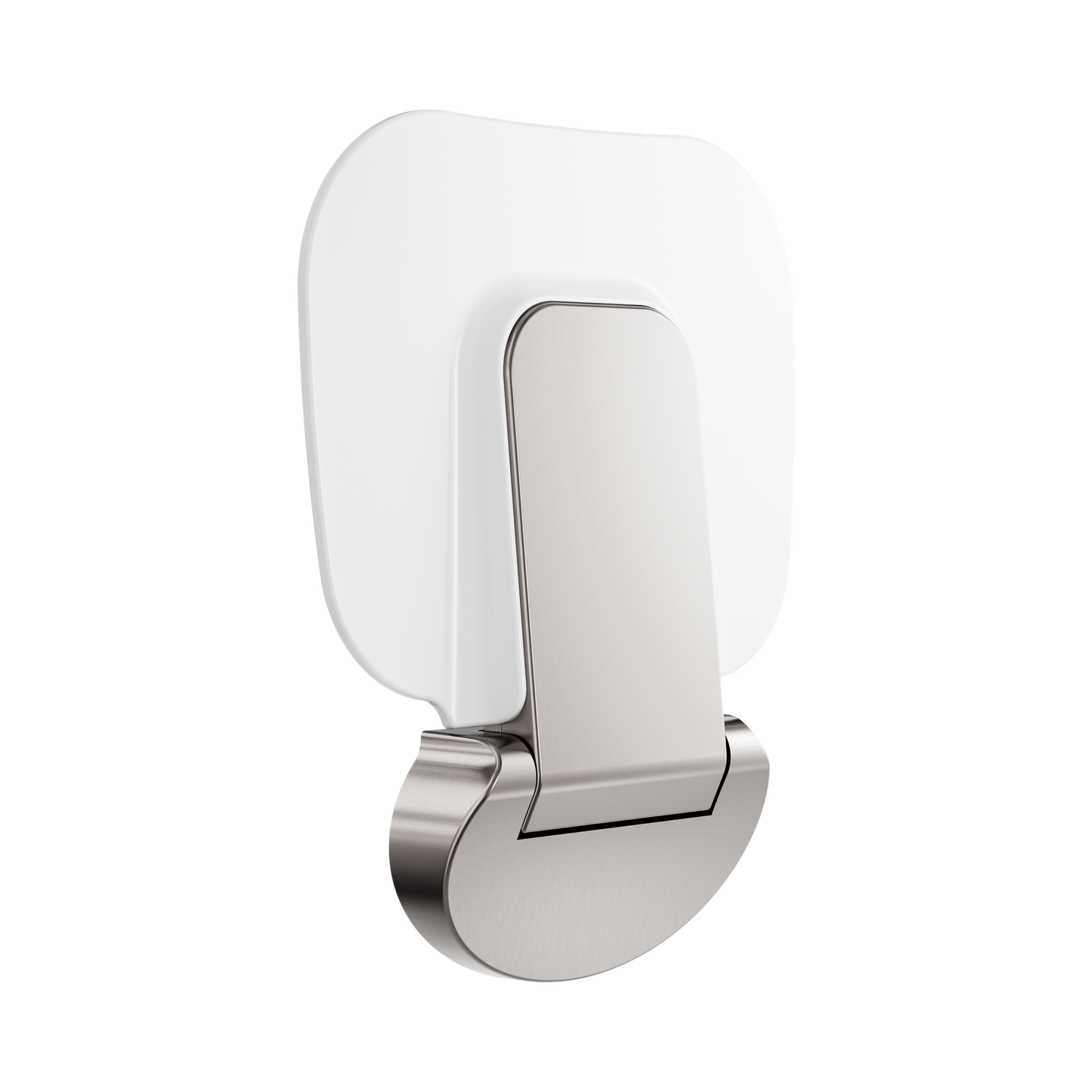 Mecca Care Shower Seat 400X330mm Brushed Nickel