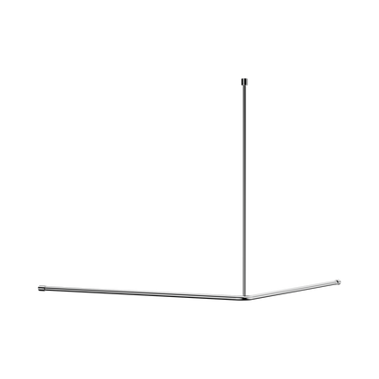 Mecca Care Curtain Rail 1200x1200mm 90 Degree