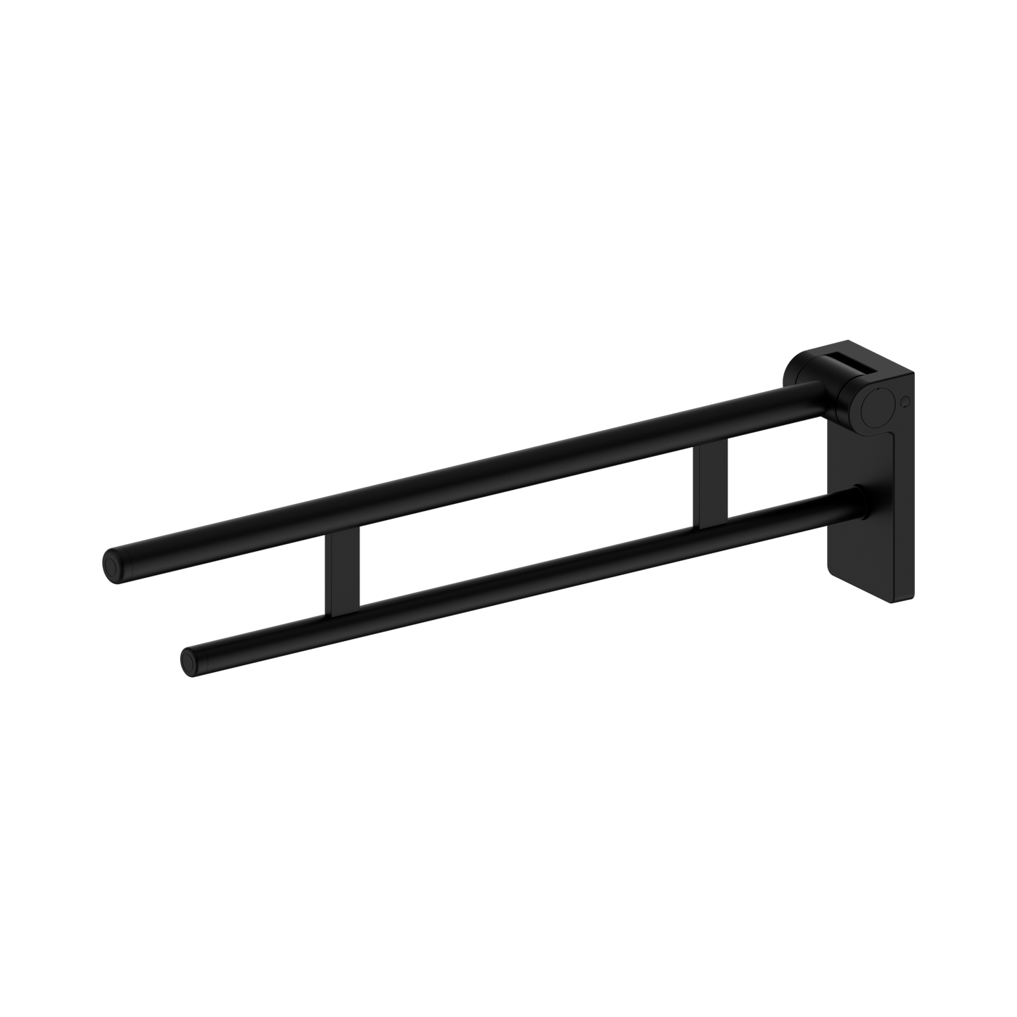 Mecca Care Foldable Toilet Support Arm Matte Black