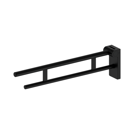 Mecca Care Foldable Toilet Support Arm Matte Black