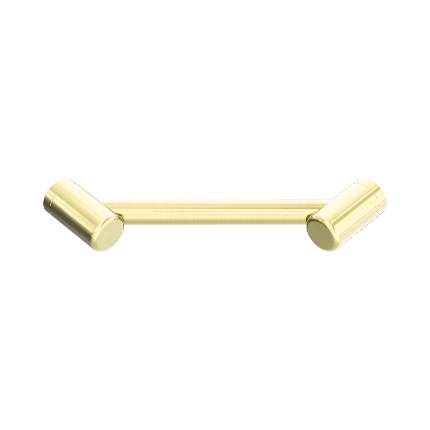Mecca Care 25mm Footrest Corner Grab Rail 215mm Brushed Gold