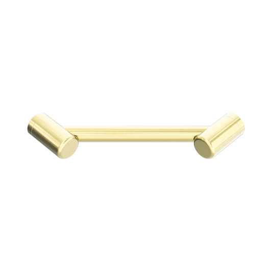 Mecca Care 25mm Footrest Corner Grab Rail 215mm Brushed Gold