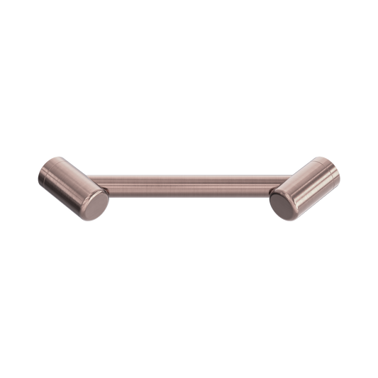 Mecca Care 25mm Footrest Corner Grab Rail 215mm Brushed Bronze