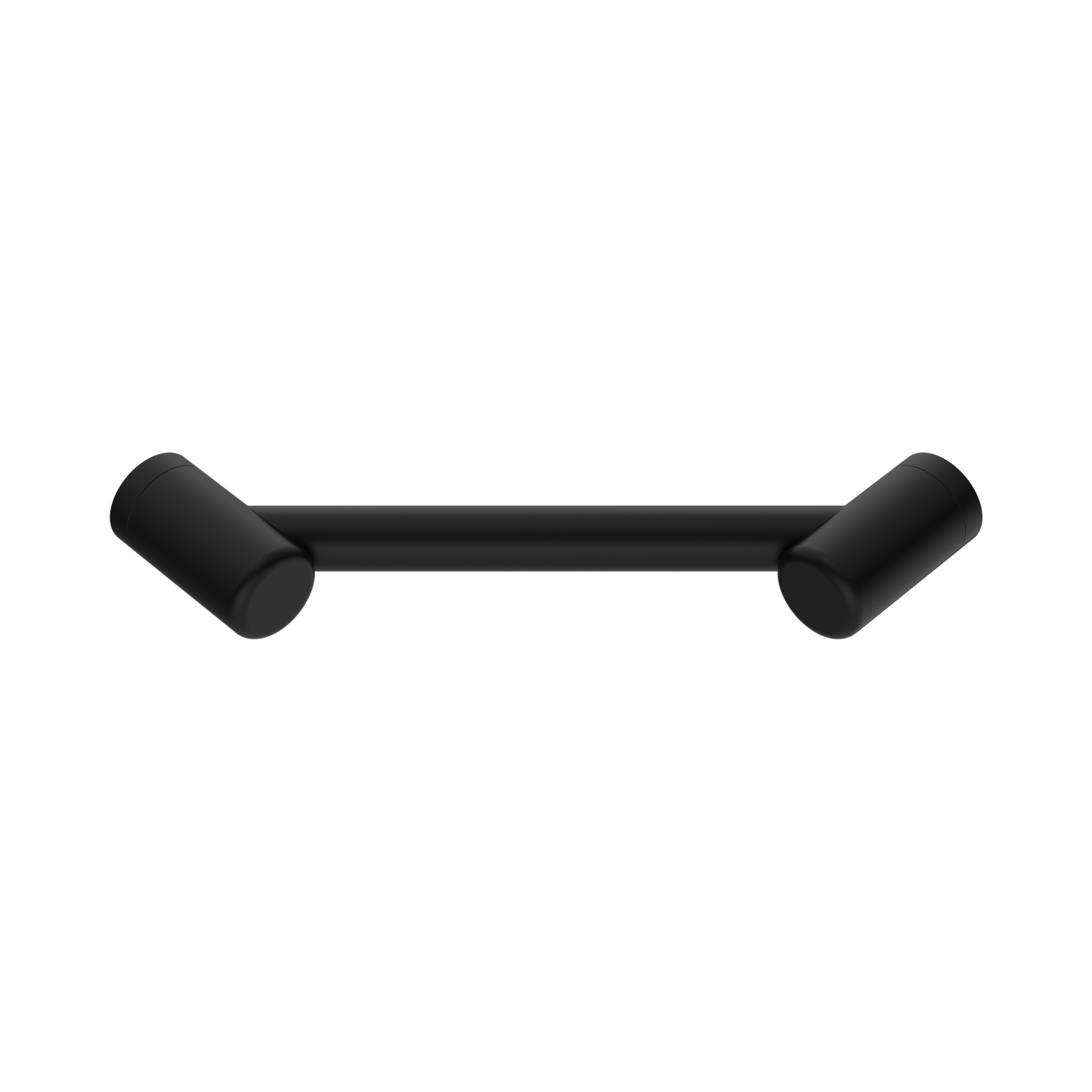 Mecca Care 25mm Footrest Corner Grab Rail 215mm Matte Black