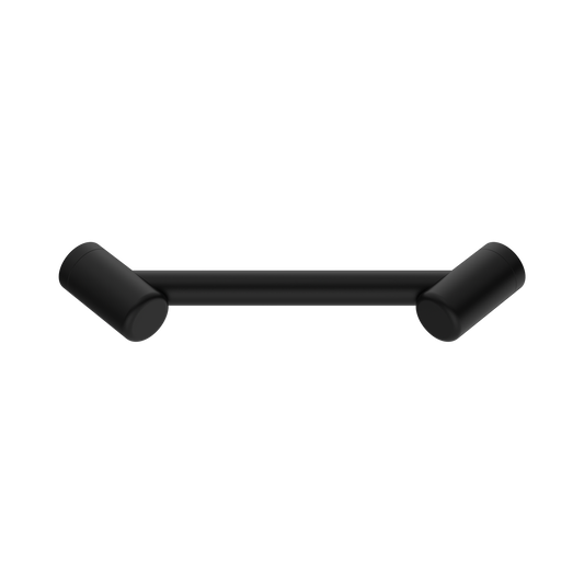 Mecca Care 25mm Footrest Corner Grab Rail 215mm Matte Black