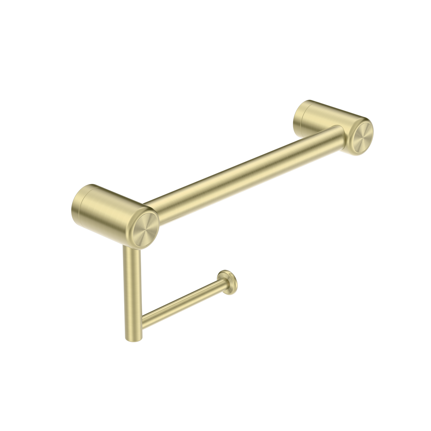 Nero Mecca Care 25mm Toilet Roll Rail 300mm Brushed