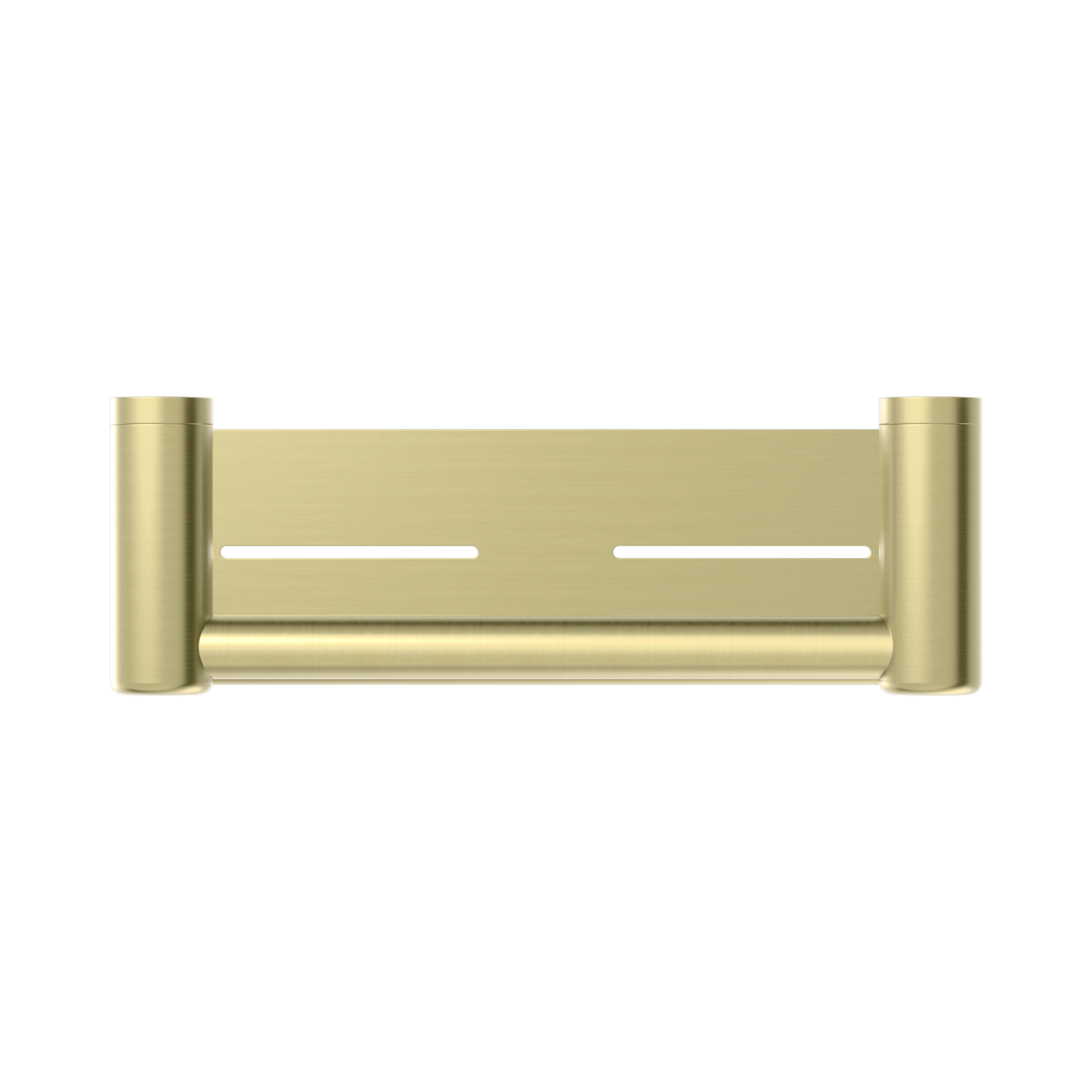 Mecca Care 25mm Grab Rail With Shelf 300mm Brushed Gold