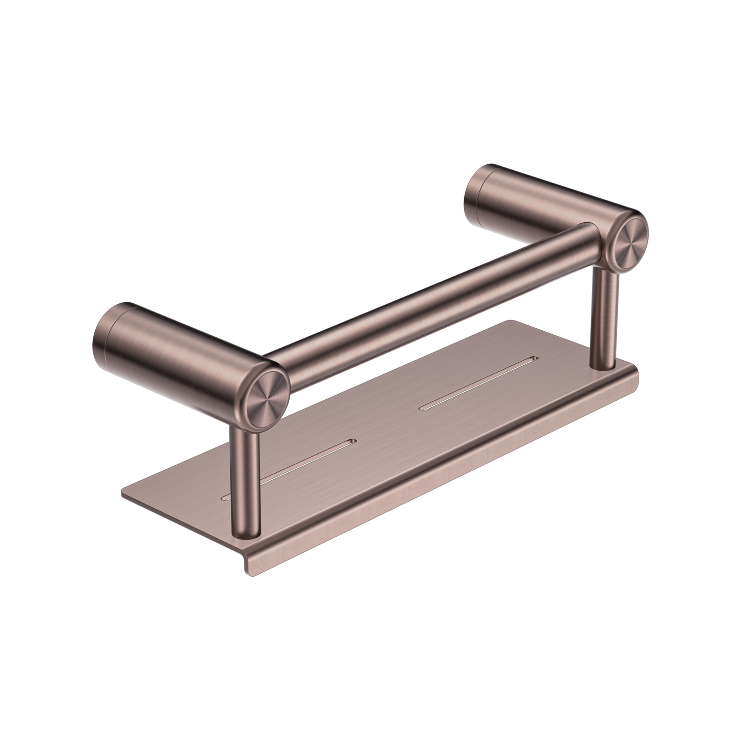 Nero Mecca Care 25mm Grab Rail With Shelf 300mm