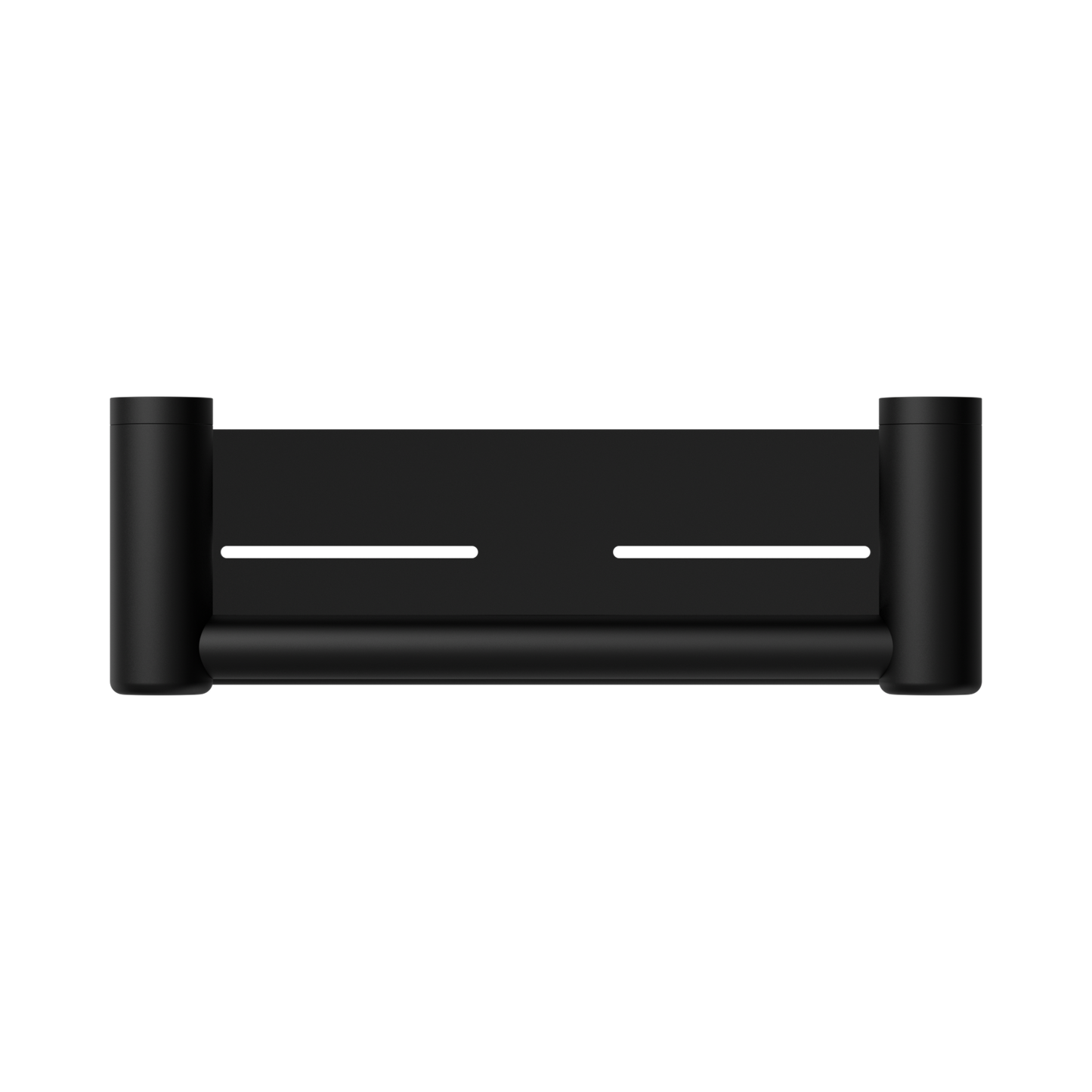 Mecca Care 25mm Grab Rail With Shelf 300mm Matte Black