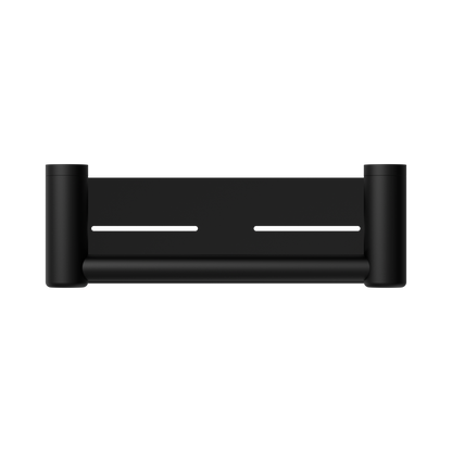 Mecca Care 25mm Grab Rail With Shelf 300mm Matte Black