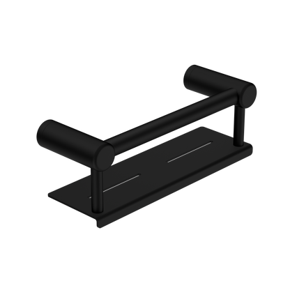 Nero Mecca Care 25mm Grab Rail With Shelf 300mm